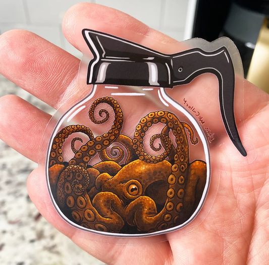 Coffee Pot Octopus